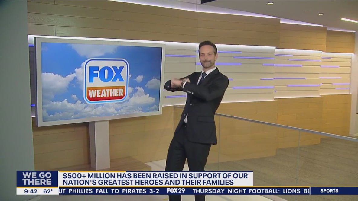 Dancing Weatherman Nick Kosir dancing to raise money for Tunnel to Towers Foundation